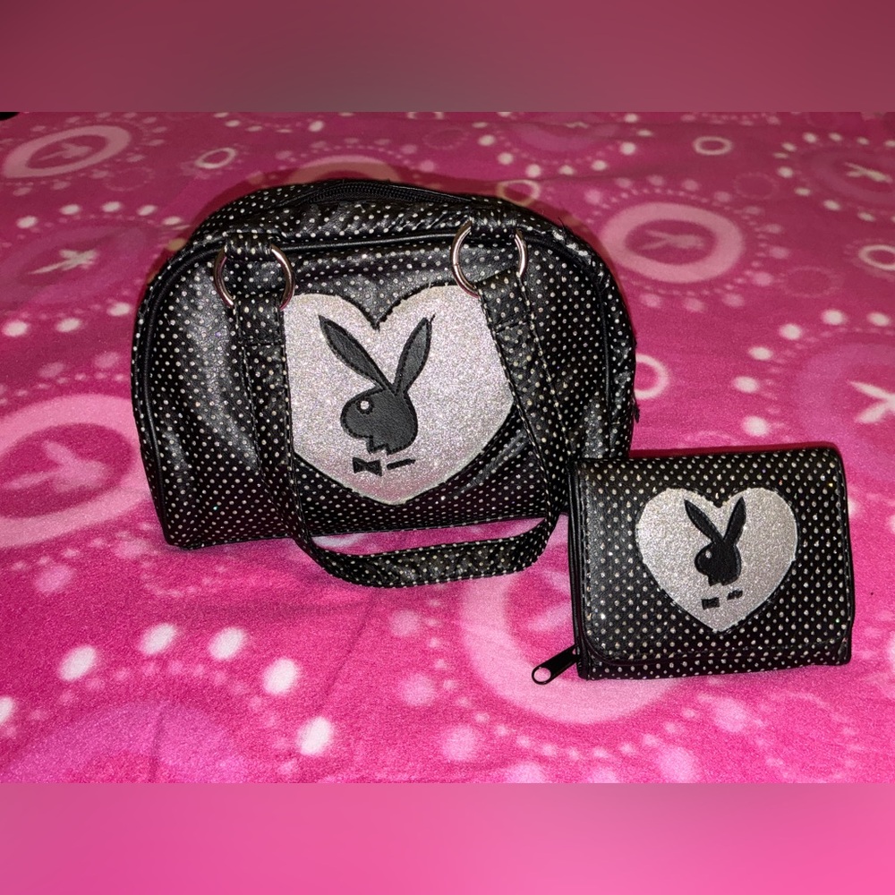 Playboy purse & wallet set